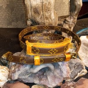 Authentic LV monogram strap